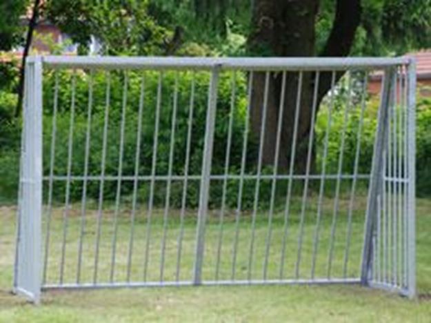 Afbeelding van Stalen doel kooimodel 2x1m