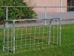Afbeelding van Stalen doel 150x75cm, gaasmodel