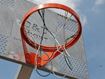 Afbeelding van Basketbalnet geplast. staalkabel