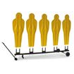 Afbeelding van Vrijschopmuur: set 5 PVC figuren op kunststofvering