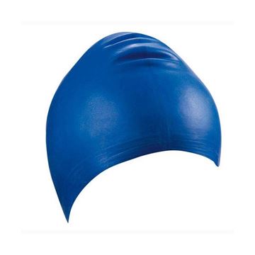 Afbeelding van Badmuts Latex blauw