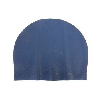 Afbeelding van Badmuts Latex donkerblauw