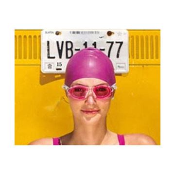 Afbeelding van Badmuts Latex roze