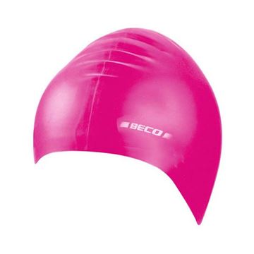 Afbeelding van Badmuts siliconen roze