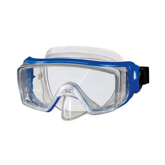Afbeelding van Duikbril volwassene breed zicht blauw