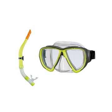 Afbeelding van Snorkelset volwassene geel