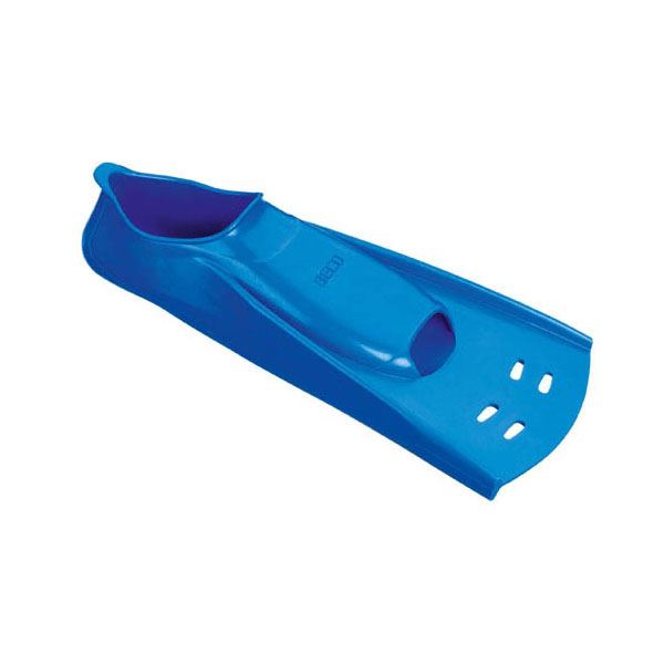 DDsport Zwemvliezen rubber training fins kort blauw 4445
