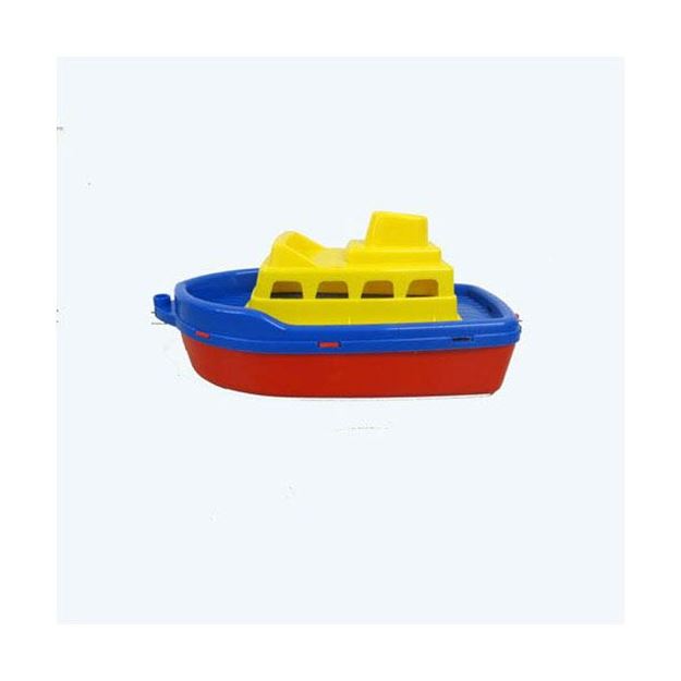Afbeelding van Speelgoed sleepboot 30cm diverse kleuren