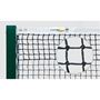 Afbeelding van Tennisnet dubbele topmaas handgeknoopt bovenband 12cm