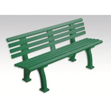 Afbeelding van Zitbank FREIBURG, L 150cm, 15kg, groen