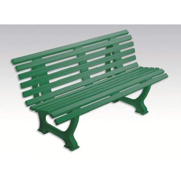 Afbeelding van Zitbank HELGOLAND, L 150cm, 19kg, groen