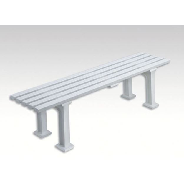 Afbeelding van Zitbank MUNICH, L 150cm, 9 kg, wit