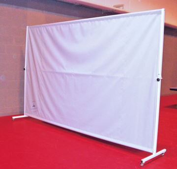 Afbeelding van Verrolbare scheidingswand 4 x 2,5m (plooibaar)