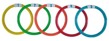 Afbeelding van verzwaarde ringen, set van 5
