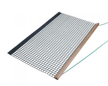 Afbeelding van Sleepnet HOUT, enkel 200x115cm