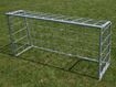 Afbeelding van Stalen doel 150x75cm, gaasmodel