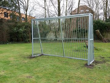 Afbeelding van Stalen doel Kooimodel 3x2m
