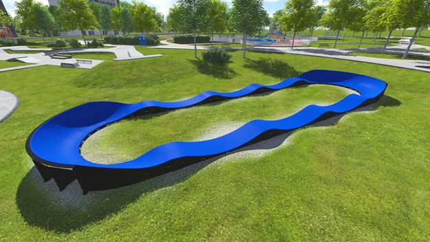 Afbeelding van Pumptrack - Urban Pumper, model PC2: 45m