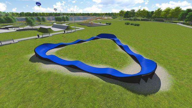 Afbeelding van Pumptrack - Urban Pumper, model PC2A: 46m