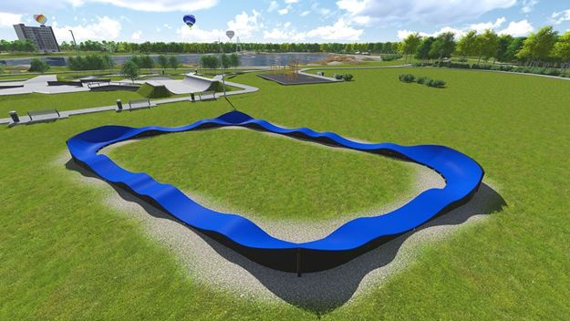 Afbeelding van Pumptrack - Urban Pumper, model PC2B: 53m