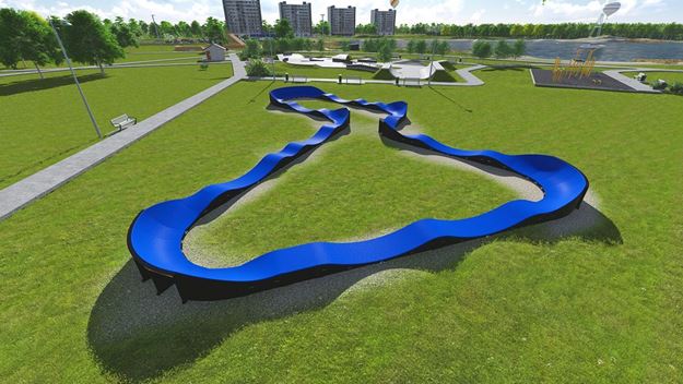 Afbeelding van Pumptrack - Urban Pumper, model PC3A: 75m