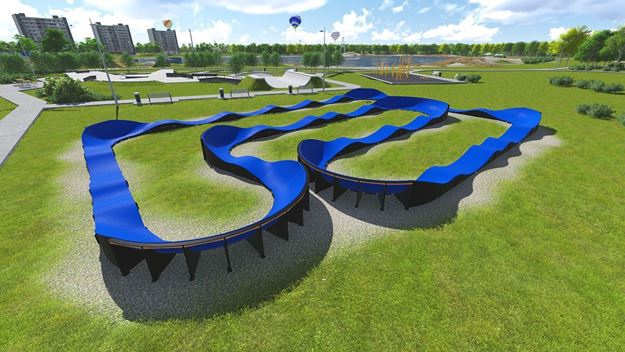 Afbeelding van Pumptrack - Urban Pumper, model PC7: 115m
