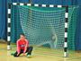 Afbeelding van Smoornet handbal, 3x2m, wit, 3mm, per paar