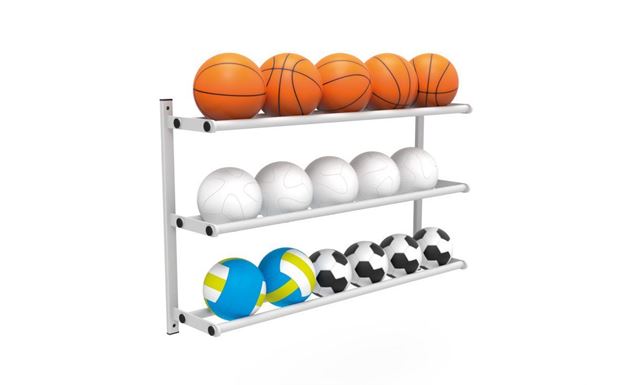 Afbeelding van Wandrek ballen "Metalu"