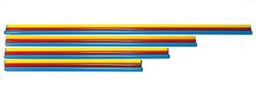 Afbeelding van PVC stok, lengte 180cm