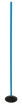 Afbeelding van Slalomstok voor synth. terrein - 160cm - blauw