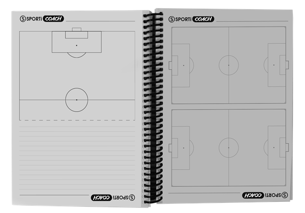 Afbeelding van Notitieblok voetbal A5-formaat