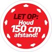 Afbeelding van Vloersticker (Houd afstand) "Anti-Covid-19" dia. 30cm