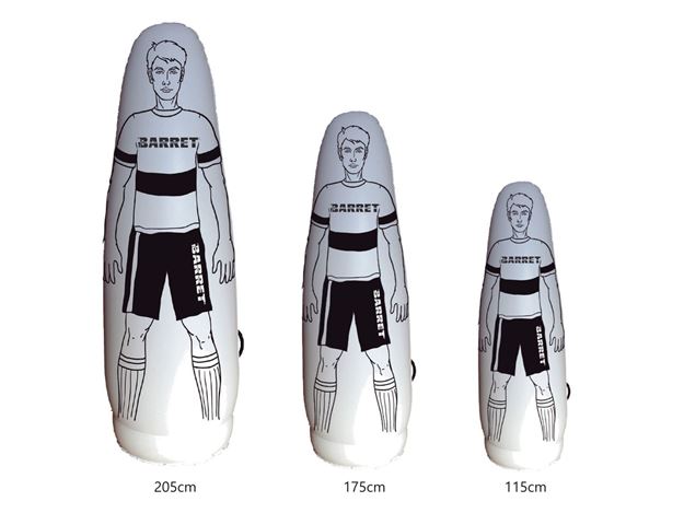 Afbeelding van Dummy / Opblaasbare mannequin Barret, hoogte  205cm, wit