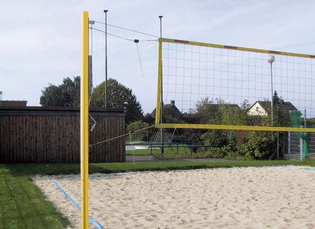 Bruin voorwoord Boom D-Dsport | Beach Volleybal palen standaard, vierkant