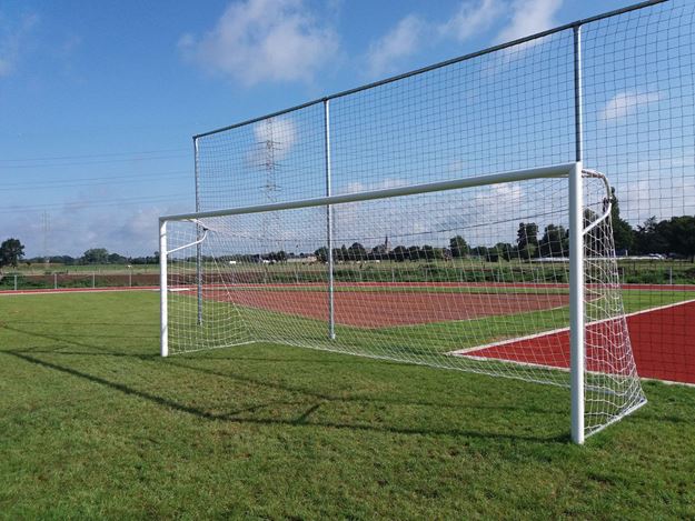 Afbeelding van Voetbaldoel senior, P-netbeugel, rond profiel