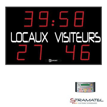 Afbeelding van OUTDOOR: Elektronisch Scorebord 452FRA