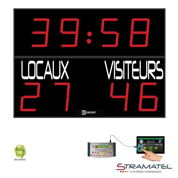 Afbeelding van OUTDOOR: Elektronisch Scorebord 452FRC