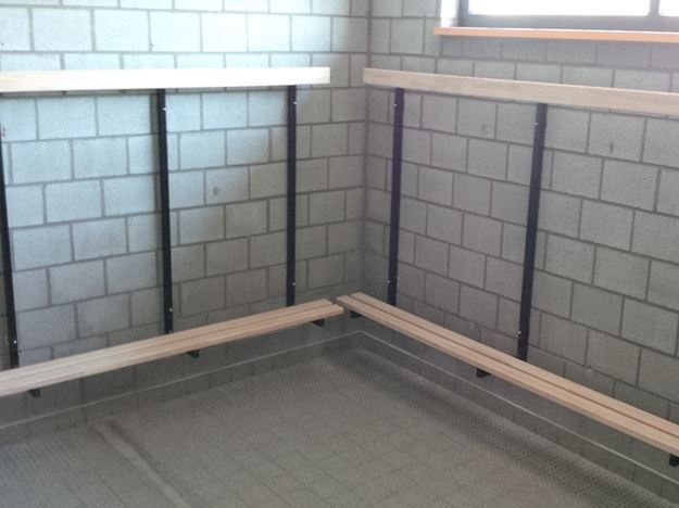 Afbeelding van Kleedkamer zitbank model S118