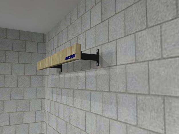Afbeelding van Kleedkamer zitbank model S20