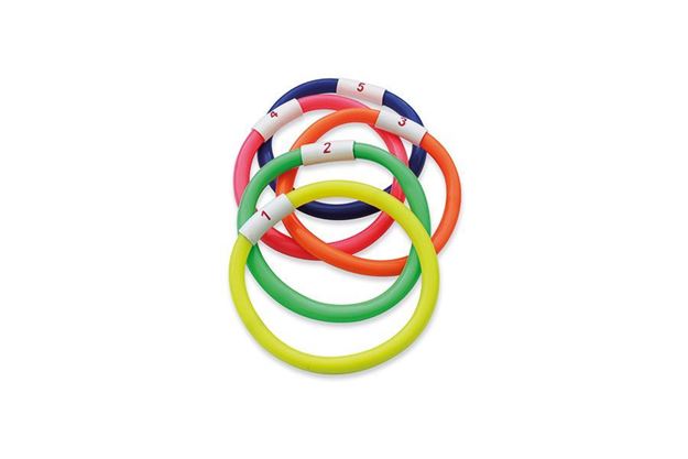 Afbeelding van Duikringen, set van 5 stuks