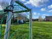 Afbeelding van Stalen voetbaldoel 3x2m met draadkam voor netbevestiging