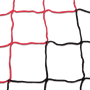 Afbeelding van Doelnetten 7,5x2,5x0,8x1,5m - 4mm - zwart/rood