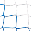 Afbeelding van Doelnetten 7,5x2,5x0,8x2m - 4mm - blauw/wit