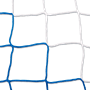 Afbeelding van Doelnetten 7,5x2,5x2x2m - 4mm - blauw/wit