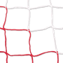 Afbeelding van Doelnetten 7,5x2,5x0,8x1,5m - 4mm - rood/wit