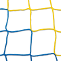 Afbeelding van Doelnetten 7,5x2,5x2x2m - 4mm - blauw/geel