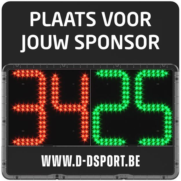 Afbeelding van Vervangbord -dubbelzijdig- extra sponsorruimte