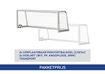 Afbeelding van Voetbaldoel - Mini-voetbaldoelen 2,5X1m (2 stuks), standaard