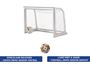 Afbeelding van Voetbaldoel - Trainingsdoel 120x80cm incl. net - PRO - speelklaar + Erima voetbal