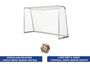 Afbeelding van Voetbaldoel - Handbaldoel 3x2m incl. net - PRO- speelklaar + Erima voetbal
